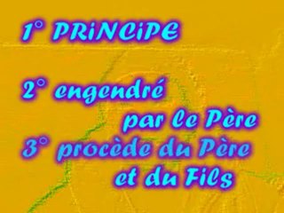 29.31- UNITE ET TRINITE DE DIEU- Petit Catéchisme II
