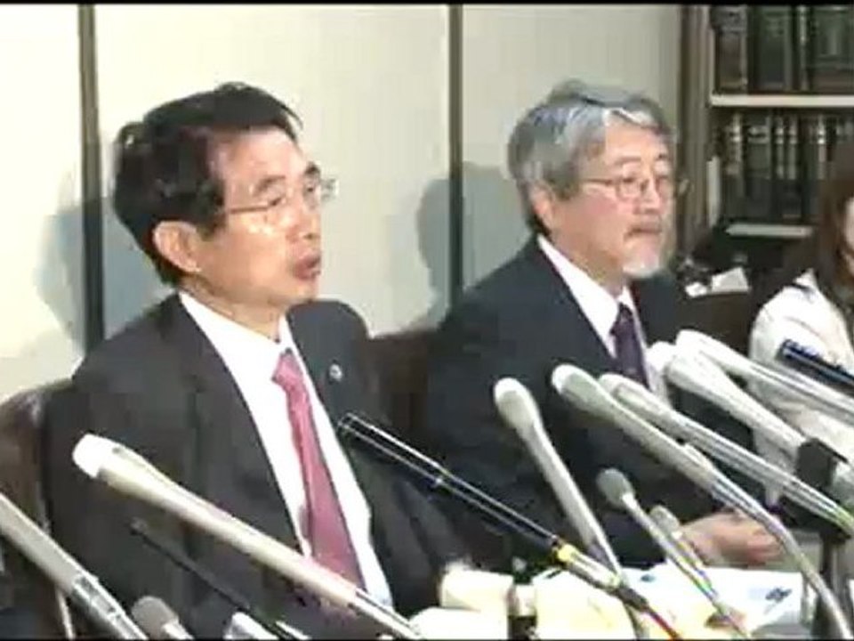 小沢一郎裁判無罪判決！弁護団による記者会見