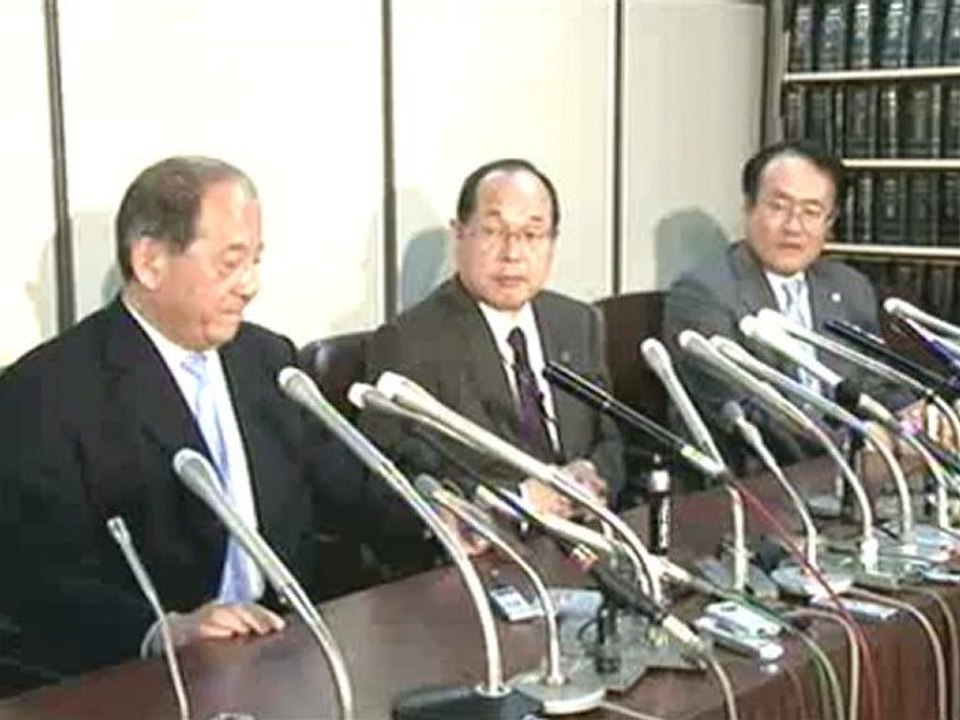 小沢一郎裁判無罪判決！指定弁護士による記者会見