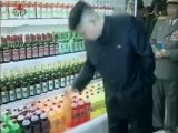 North Korea boasts new supermarket and train line