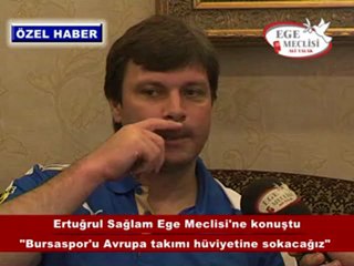 ERTUĞRUL SAĞLAM KONUŞTU