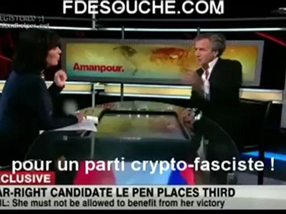 BHL "Smartest French writer and journalist" en mission sur CNN : The Dark Ages of History