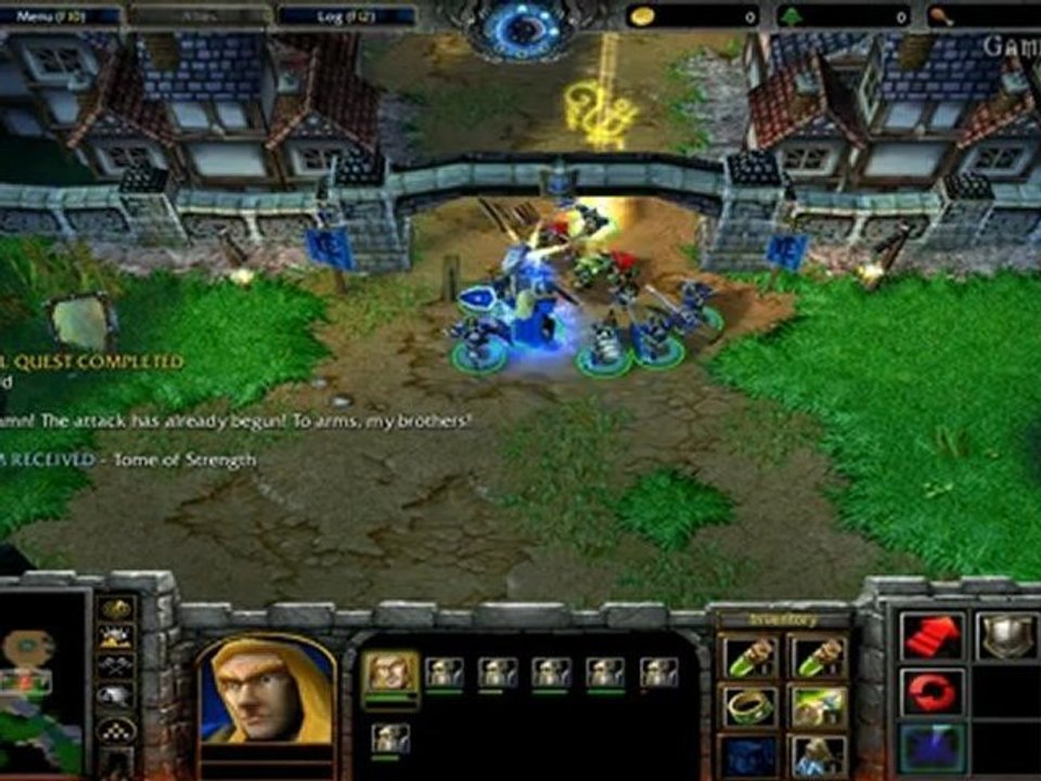 Warcraft 3 Playthrough (Part 4) Human Chapter 1 [2/2]