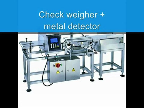 TECHNO D - Metal detector with check weigher