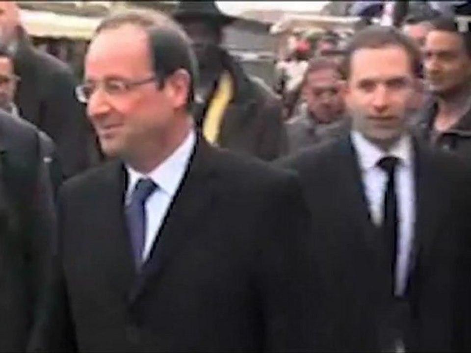 François Hollande à Trappes