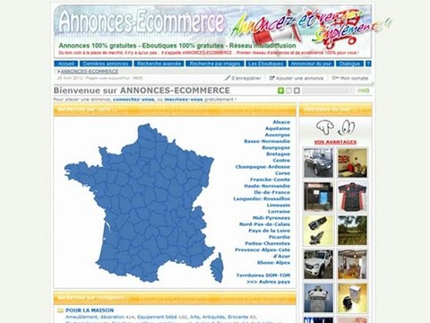 ANNONCES-ECOMMERCE.com - Avantages de notre réseau d'annonces et de ecommerce
