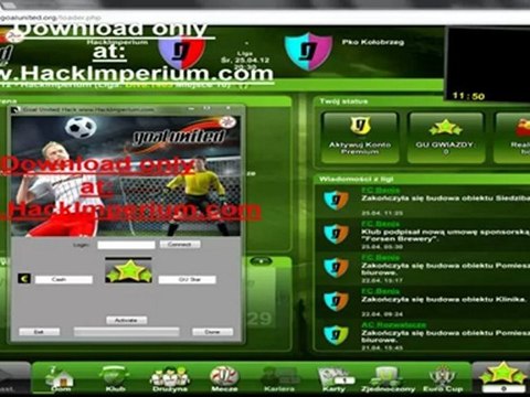 Goal United Hack Cheat v6.2.2 [FREE Download] May June 2012 Update