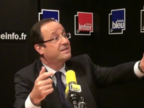 François Hollande, invité de Stade Bleu