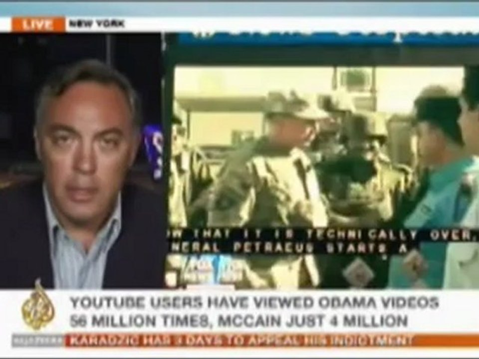 US election battle goes online 22 July 2008