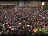 Crowds send musical protest to Breivik