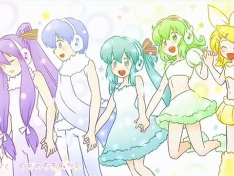 【ミク リン レン ルカ KAITO MEIKO GUMI がくぽ】ゆめのかたち【オリジナル】