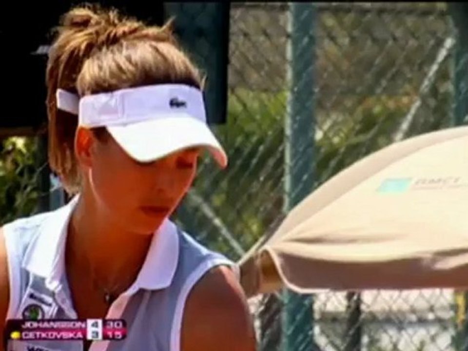 WTA Fès - La française Johannson sort Cetkovska (6-3 6-4)