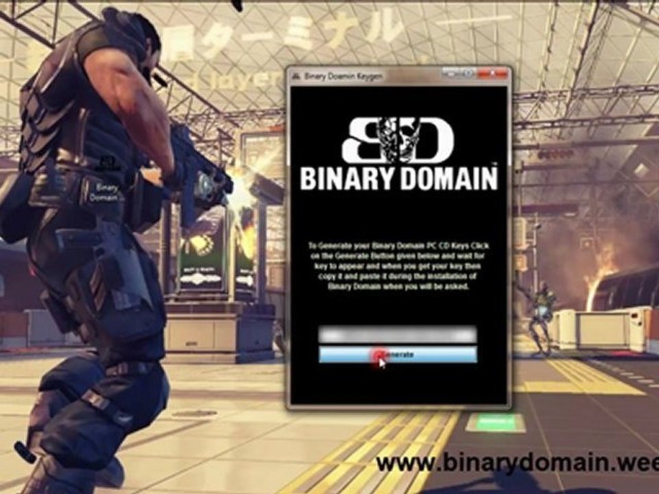 Binary Domain Serial Keys