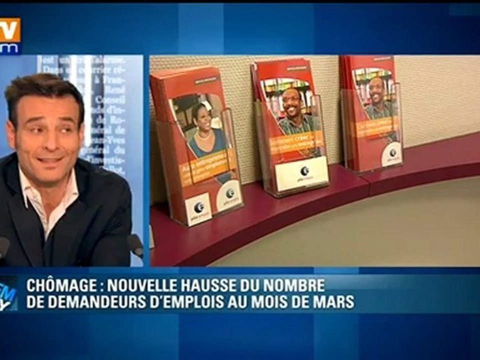 Nouvelle hausse du chômage en mars