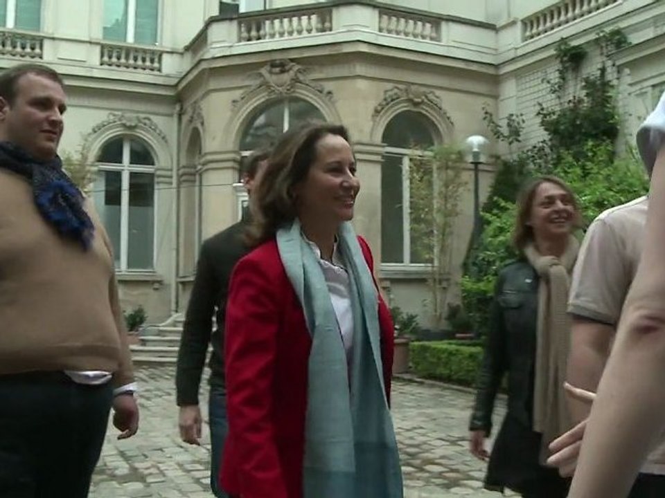 Ségolène Royal participe à la riposte-party
