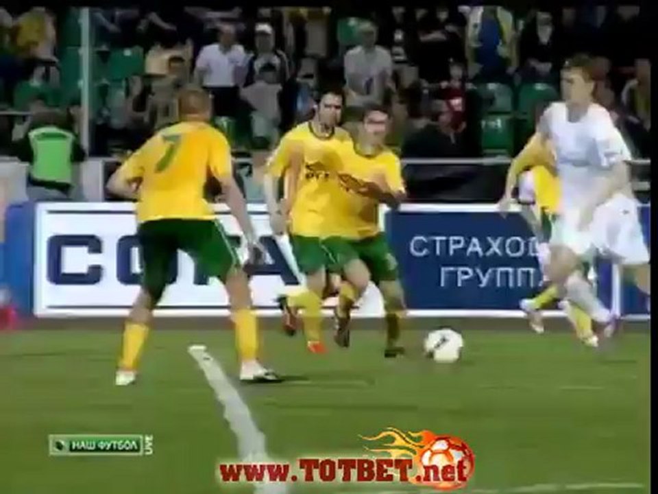 Кубань - Зенит (2-2) 22.04.2012