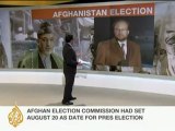 Karzai orders elections to be moved to April - 28 Feb 09