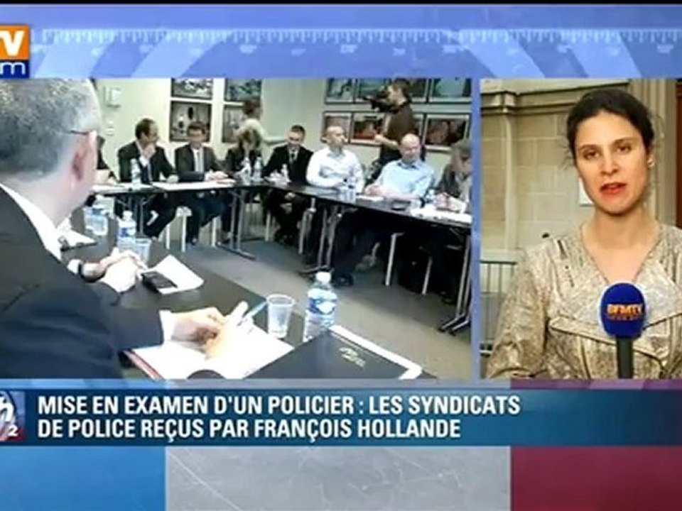 Hollande soutient la présomption d’innocence des policiers