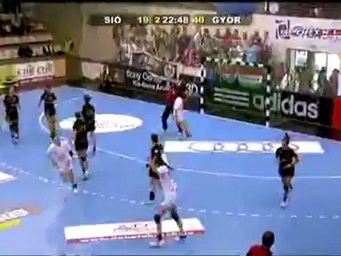 Plus belles actions (Kung-Fu-Chabala..) / Györ-Siofok / Handball Féminin Hongrie
