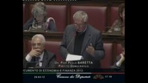 Pierpaolo Baretta - Dichiarazione di voto di sul DEF 2012 (26.04.12)