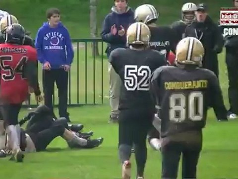 Scrimmage rassemblement minime à Caen CONQUERANTS vs MOLOSSES