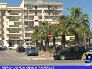 Andria | L'ufficio igiene si trasferisce
