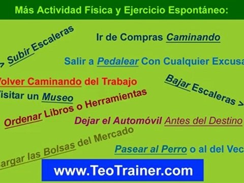 Entrevista 8 - Actividad Fisica Espontanea y Ejercicio Espontaneo vs ir al Gimnasio
