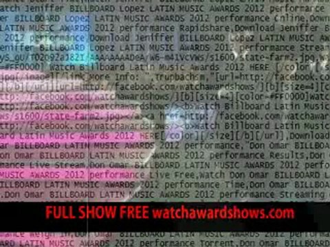 Intocable acceptance speech Billboard Latin Music Awards 2012