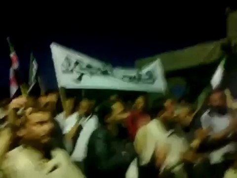 فري برس إدلب حاس مظاهرة مسائية 26 4 2012 Idlib