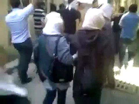 فري برس دمشق حي القابون مظاهرة القنوات 26 4 2012 Damascus