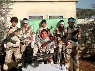 فري برس ادلب تشكيل كتيبة صقور أطفال جرجناز 26 4 2012 Idlib