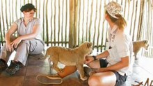 Walking with Lions at Ukutula Lion Park in South Africa - Africa Travel Channel