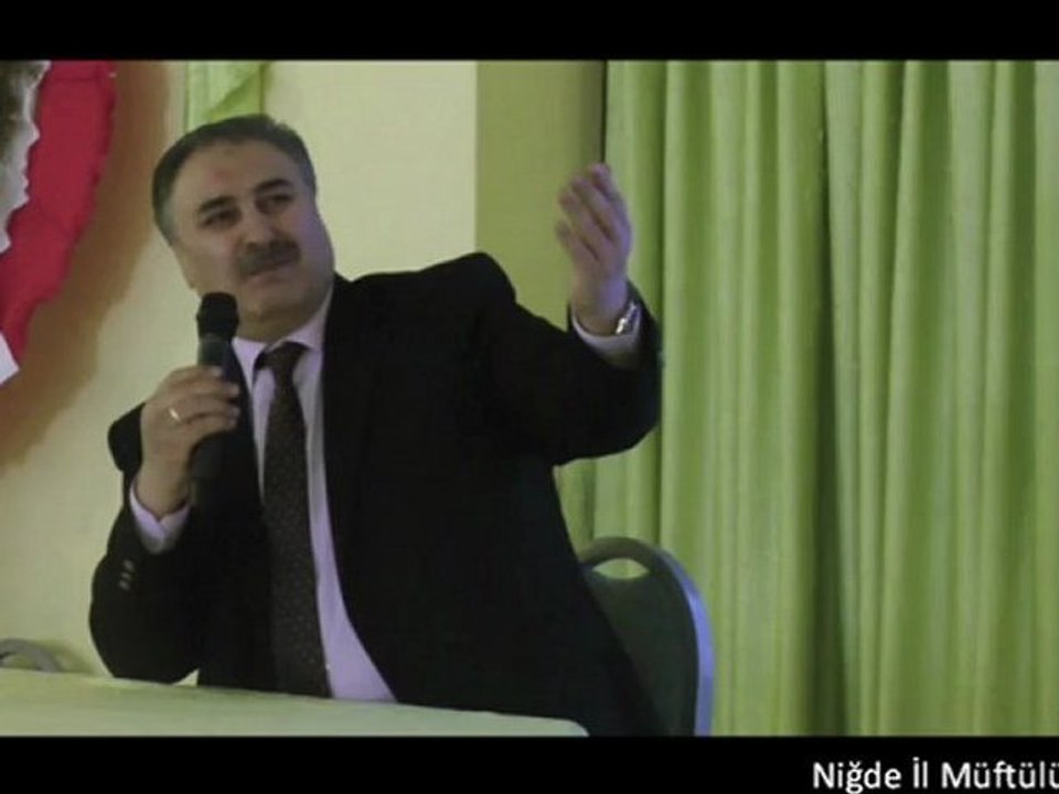 ALTUNHİSAR İLÇE MÜFTÜLÜĞÜNCE HAZIRLANAN  "HZ.PEYGAMBER'İN KARDEŞLİK AHLAKI VE HUKUKU" KONULU KONFERANS KONUŞMACI: HASAN ÇINAR - NİĞDE İL MÜFTÜSÜ 2.BÖLÜM