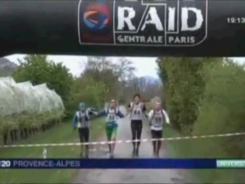 Raid Centrale Paris 2012 - Reportage France 3 Provence Alpes 27/04/2012