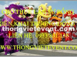 NHẬN MÚA LÂN KHAI TRƯƠNG, NHẬN MÚA LÂN KHÁNH THÀNH-LH 0933831135