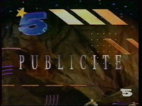 La Cinq 3 Janvier 1990 Fin Journal,1 Demi-semainier,3 Pubs,3 B.A.