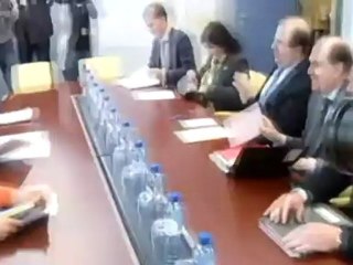 Herrera se reúne con el comisario europeo de Medio Ambiente en Bruselas