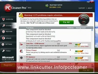 PC Cleaner Pro 2012 License Key