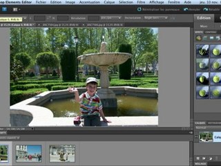 Photoshop Elements 10 : Effets Lomo et Orton