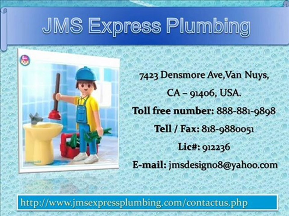 Plumber Service In Van Nuys CA