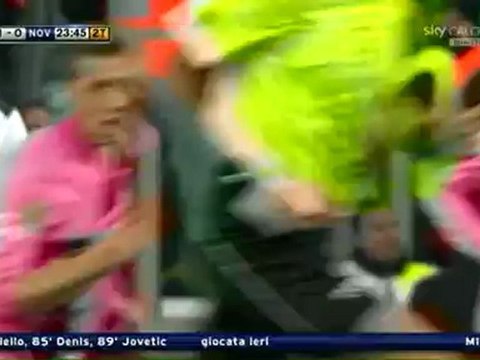 Seria A JUVENTUS vs Novara Calcio Second Half 18-12-2011