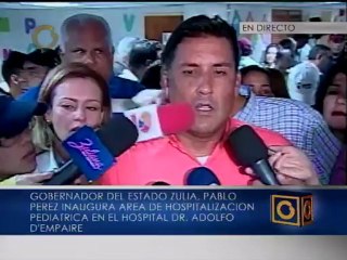 Pablo Pérez considera lamentable acusaciones sin sentido contra gobernadores
