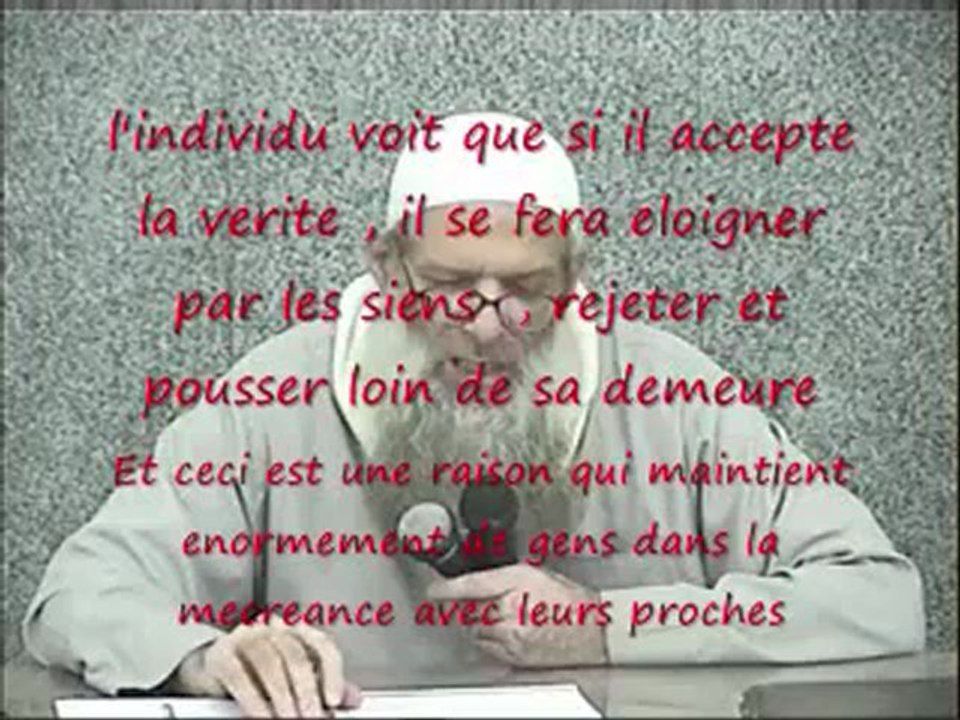 10 raisons qui empêchent de suivre la Vérité ! Cheikh Raslan