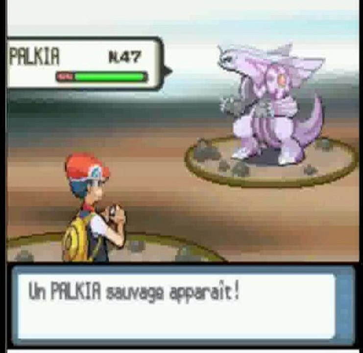 Pokémon Perle walkthrough ,38) Palkia, Divinité de l'espace