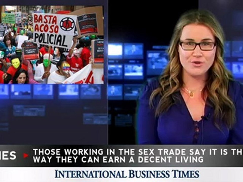 Spain in Economic Crisis As Sex Workers Demonstrate Against Prostitution Fines