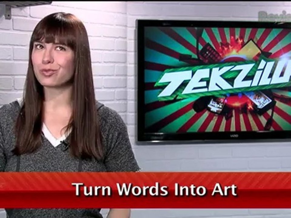 Turn Words into Visual Poetry - Tekzilla Daily Tip