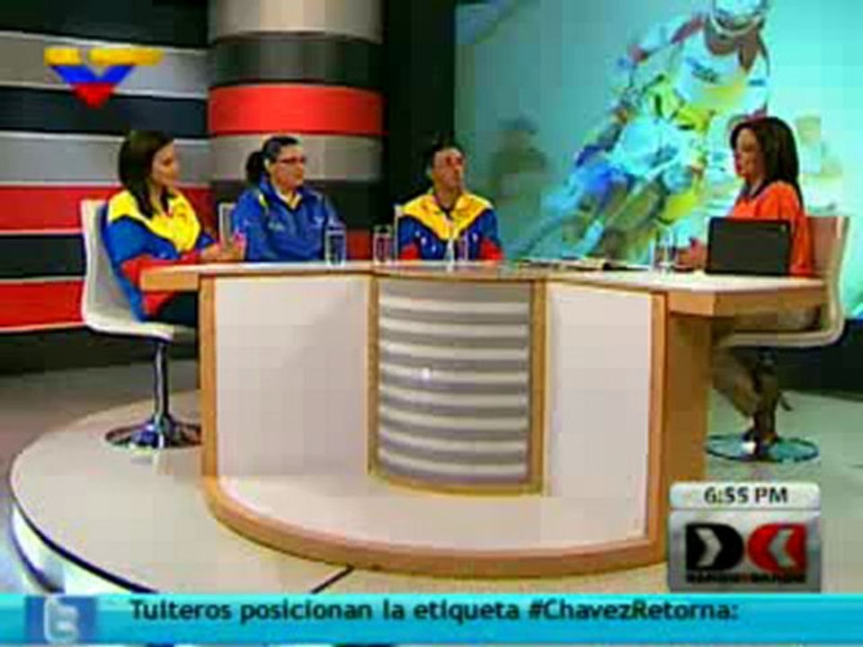 (VÍDEO) Dando y Dando Entrevista a: Alejandra Benitez (esgrimista) y la tenista Fabiola Ramos 26.04.2012