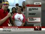 (VÍDEO) Arreaza y Fernández entregaron nodo de nueva generación en el estado Vargas  2/2