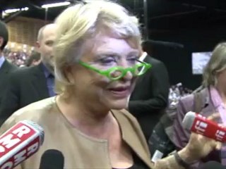 Eva Joly au meeting François Hollande à  Limoges