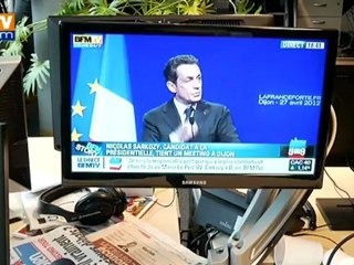 Bug sur le site de campagne de Nicolas Sarkozy